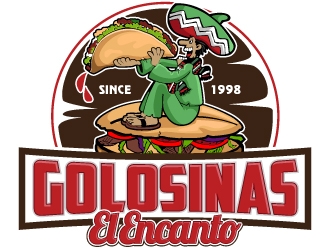 Golosinas El Encanto logo design by Suvendu