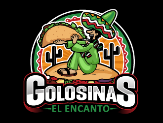 Golosinas El Encanto logo design by Suvendu