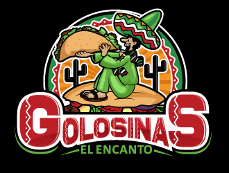 Golosinas El Encanto logo design by Suvendu