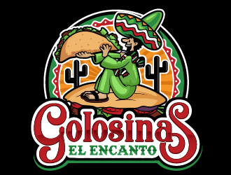 Golosinas El Encanto logo design by Suvendu