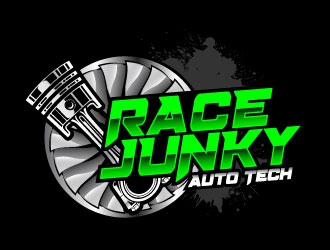 RJ Auto Tech logo design by daywalker