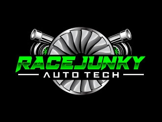 RJ Auto Tech logo design by daywalker