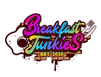 Breakfast Junkies logo design by DreamLogoDesign