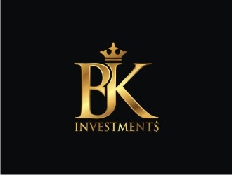 B. K. Investments logo design by agil