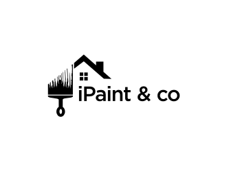 iPaint & Co logo design by tejo