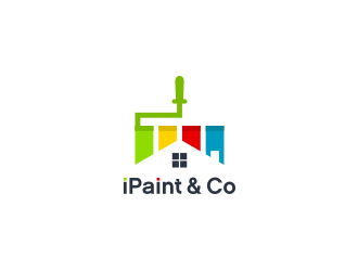 iPaint & Co logo design by Susanti