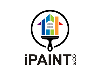 iPaint & Co logo design by haze