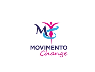 Movimento Change logo design by PANTONE