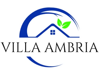 VILLA AMBRIA logo design by jetzu