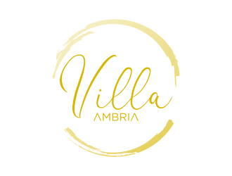 VILLA AMBRIA logo design by qqdesigns
