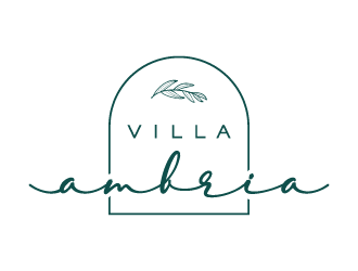 VILLA AMBRIA logo design by Ultimatum