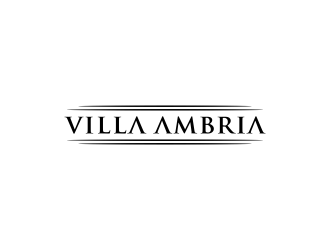 VILLA AMBRIA logo design by oke2angconcept
