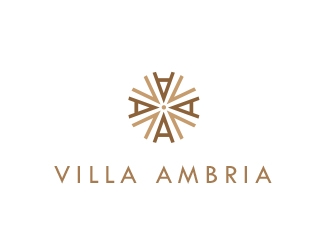 VILLA AMBRIA logo design by avatar