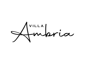 VILLA AMBRIA logo design by cintoko