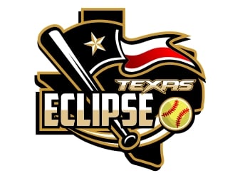 Texas Eclipse logo design by aura