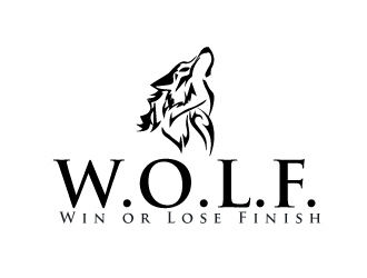 W.O.L.F. (Win or Lose Finish) logo design by AamirKhan