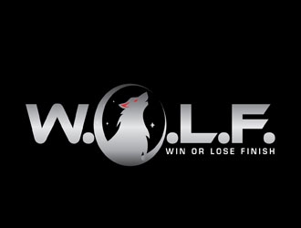 W.O.L.F. (Win or Lose Finish) logo design by LogoInvent