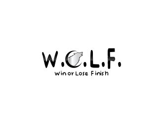 W.O.L.F. (Win or Lose Finish) logo design by alhamdulillah
