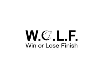 W.O.L.F. (Win or Lose Finish) logo design by alhamdulillah