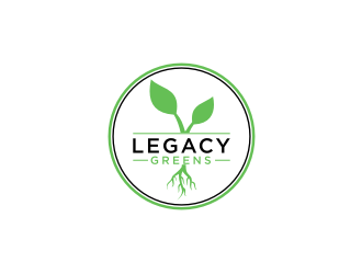 Legacy Greens logo design by johana