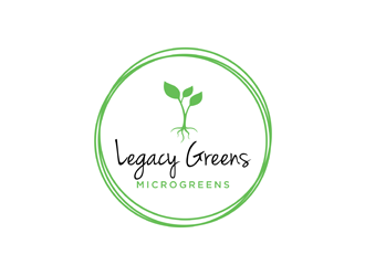 Legacy Greens logo design by alby