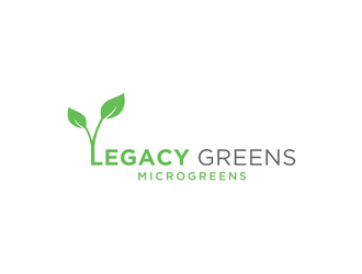Legacy Greens logo design by alby