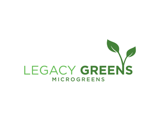 Legacy Greens logo design by alby