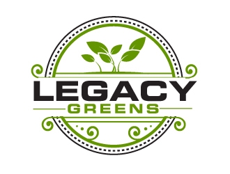 Legacy Greens logo design by AamirKhan