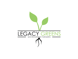 Legacy Greens logo design by clayjensen