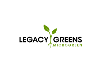 Legacy Greens logo design by blessings