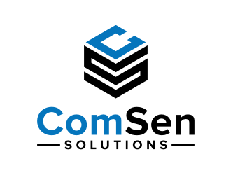 ComSen Solutions logo design by puthreeone