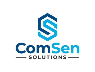 ComSen Solutions logo design by pixalrahul