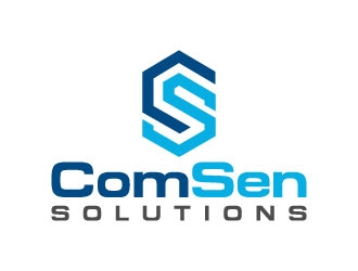 ComSen Solutions logo design by pixalrahul
