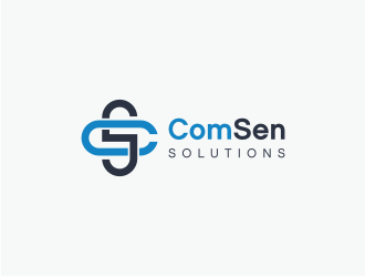 ComSen Solutions logo design by Susanti