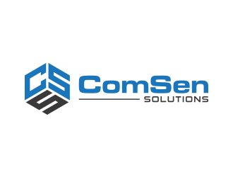 ComSen Solutions logo design by lexipej