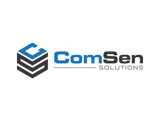 ComSen Solutions logo design by lexipej