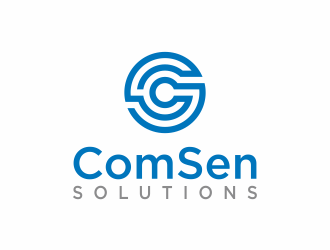 ComSen Solutions logo design by InitialD