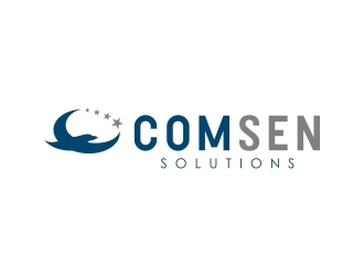 ComSen Solutions logo design by naldart