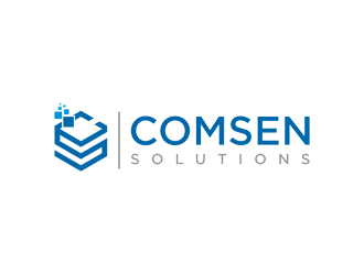 ComSen Solutions logo design by ArRizqu