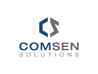 ComSen Solutions logo design by mhala