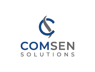 ComSen Solutions logo design by mhala