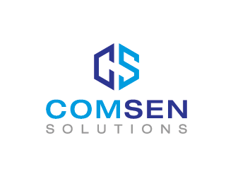 ComSen Solutions logo design by mhala