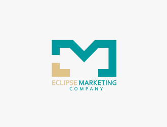 Eclipse Marketing Company possibly EMC  logo design by heridesign