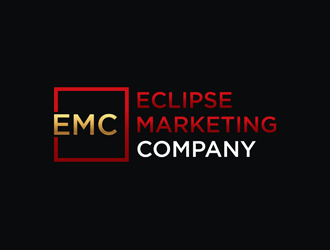 Eclipse Marketing Company possibly EMC  logo design by ArRizqu