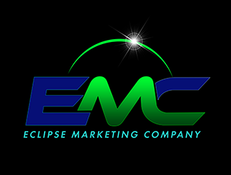 Eclipse Marketing Company possibly EMC  logo design by 3Dlogos