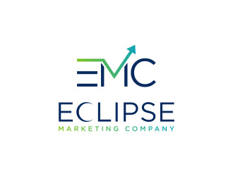 Eclipse Marketing Company possibly EMC  logo design by brandshark