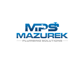 Mazurek Plumbing Solutions logo design by Barkah