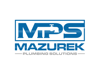 Mazurek Plumbing Solutions logo design by Barkah
