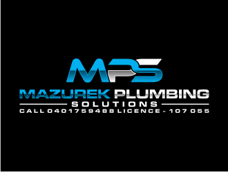 Mazurek Plumbing Solutions logo design by puthreeone