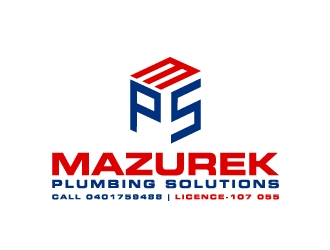 Mazurek Plumbing Solutions logo design by my!dea